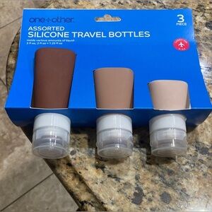 One+Other Silicone Travel Bottles — 3pc Set (New!)